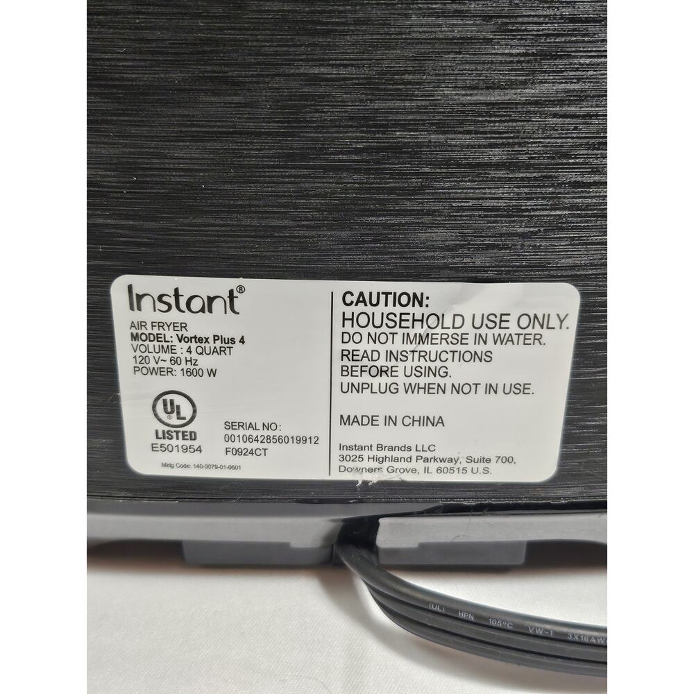 Instant Pot Vortex Plus 4QT Air Fryer Oven - Smart Cooking Nonstick Basket - Picture 8 of 12